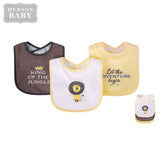 Hudson Baby Pack Of 3 Cotton Bibs