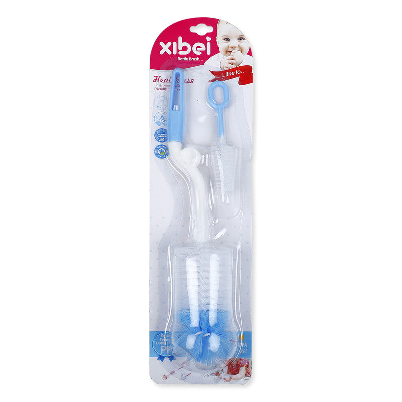 360 Degree Rotational Bottle And Nipple Cleaning Brush Set of 2
