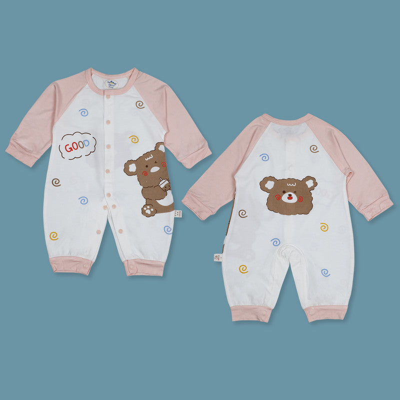 Bear Infrant Full Sleeves Cotton Romper