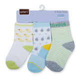 Carter's Printed Pack Of 3 Comfy Cotton Socks