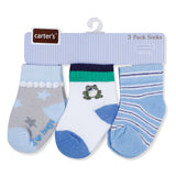 Carter's Printed Pack Of 3 Comfy Cotton Socks