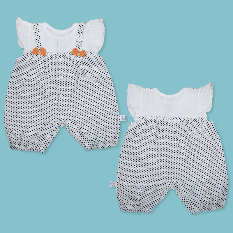 Cute Bunny Infrant Half Sleeve Cotton Short Romper