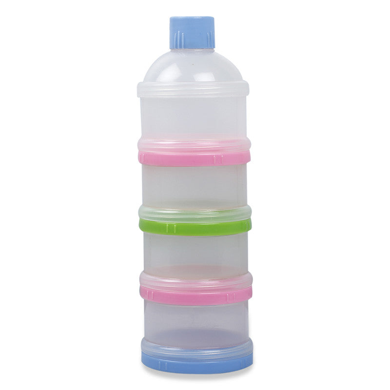 Stackable Travel Friendly Milk Powder Container With Cap