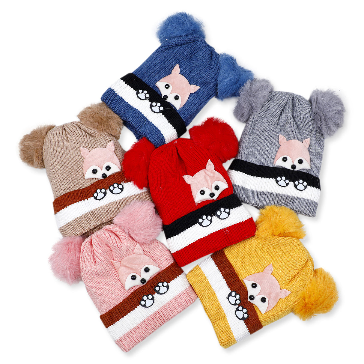Fox Soft And Stretchable Woollen Cap
