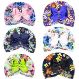 Adorable Knotted Bow Baby Turban Caps