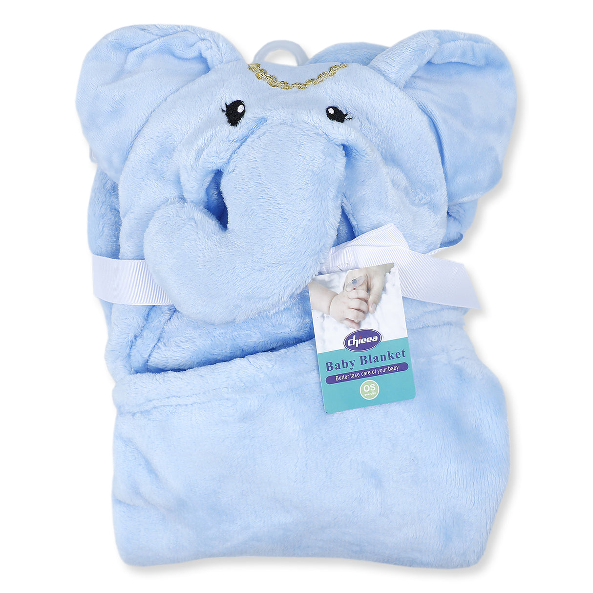 Chieea Elephant Animal Hooded Blanket