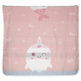 Fun in the Ocean Soft Muslin Cotton Blanket