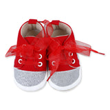 Party Wear Lace Up Anti-Skid Sneakers