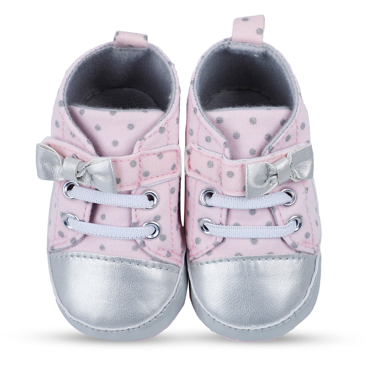 Dotted Lace Up Anti-Skid Sneakers