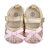 Pretty Bow Girls Anti-Skid Ballerina Booties