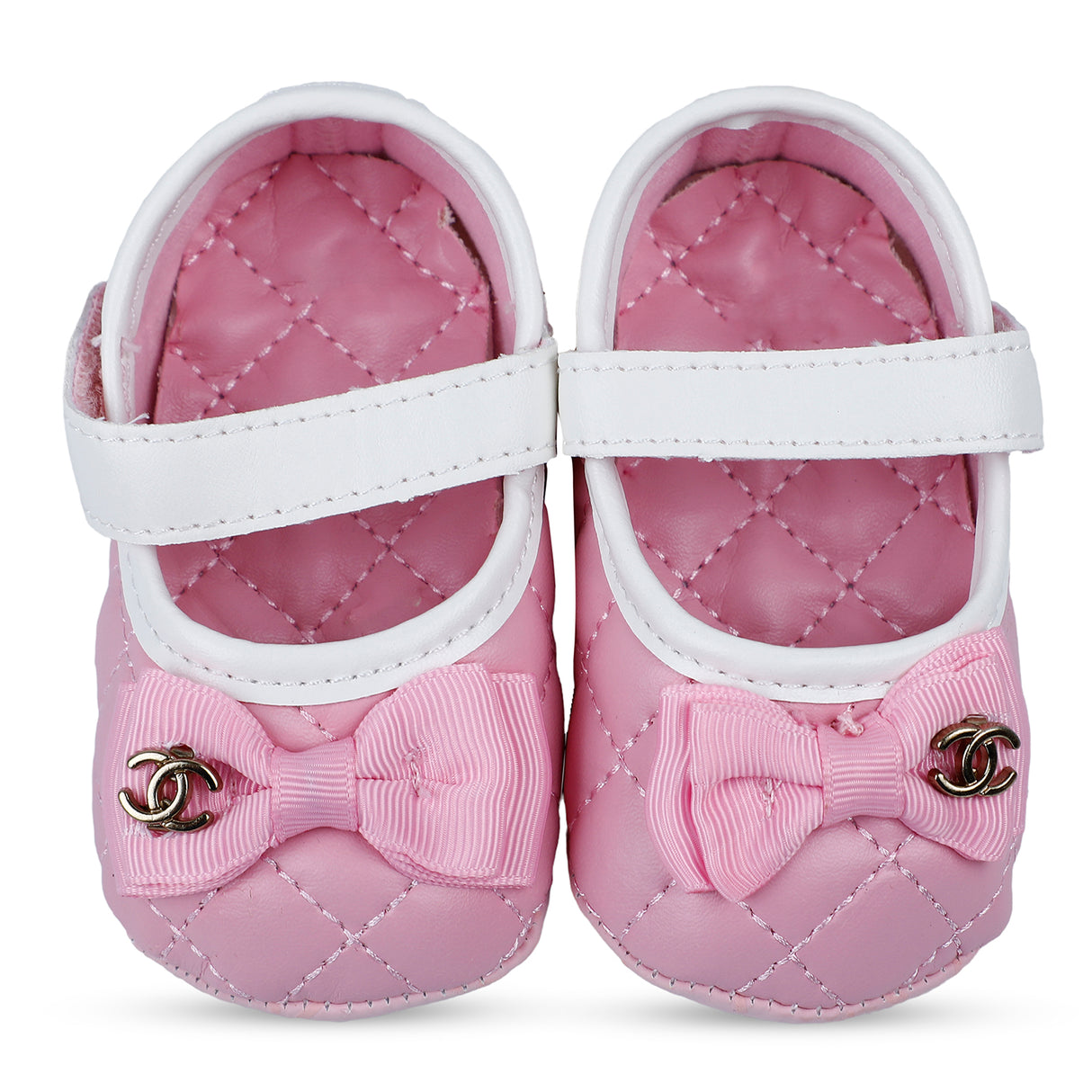 Bow Girls Anti-Skid Ballerina Booties