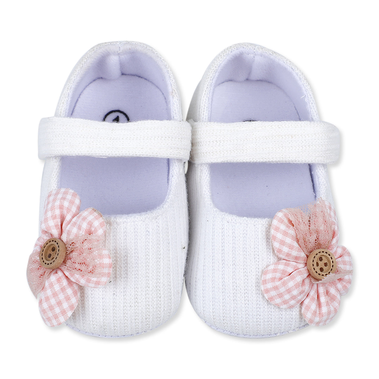 Adorable Flora Girls Anti-Skid Ballerina Booties