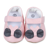 Classic Bow Girls Anti-Skid Ballerina Booties