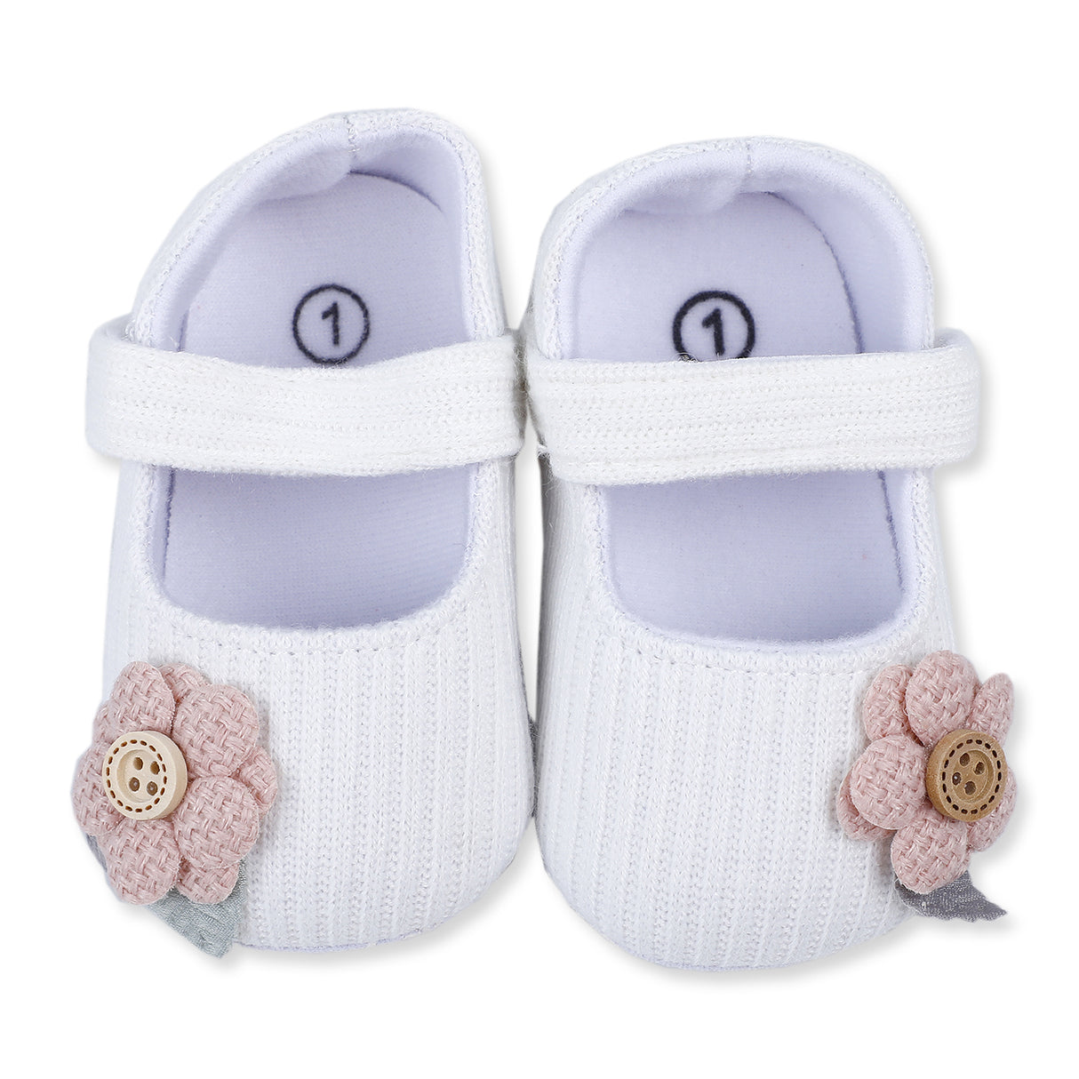 Precious Flower Girls Anti-Skid Ballerina Booties