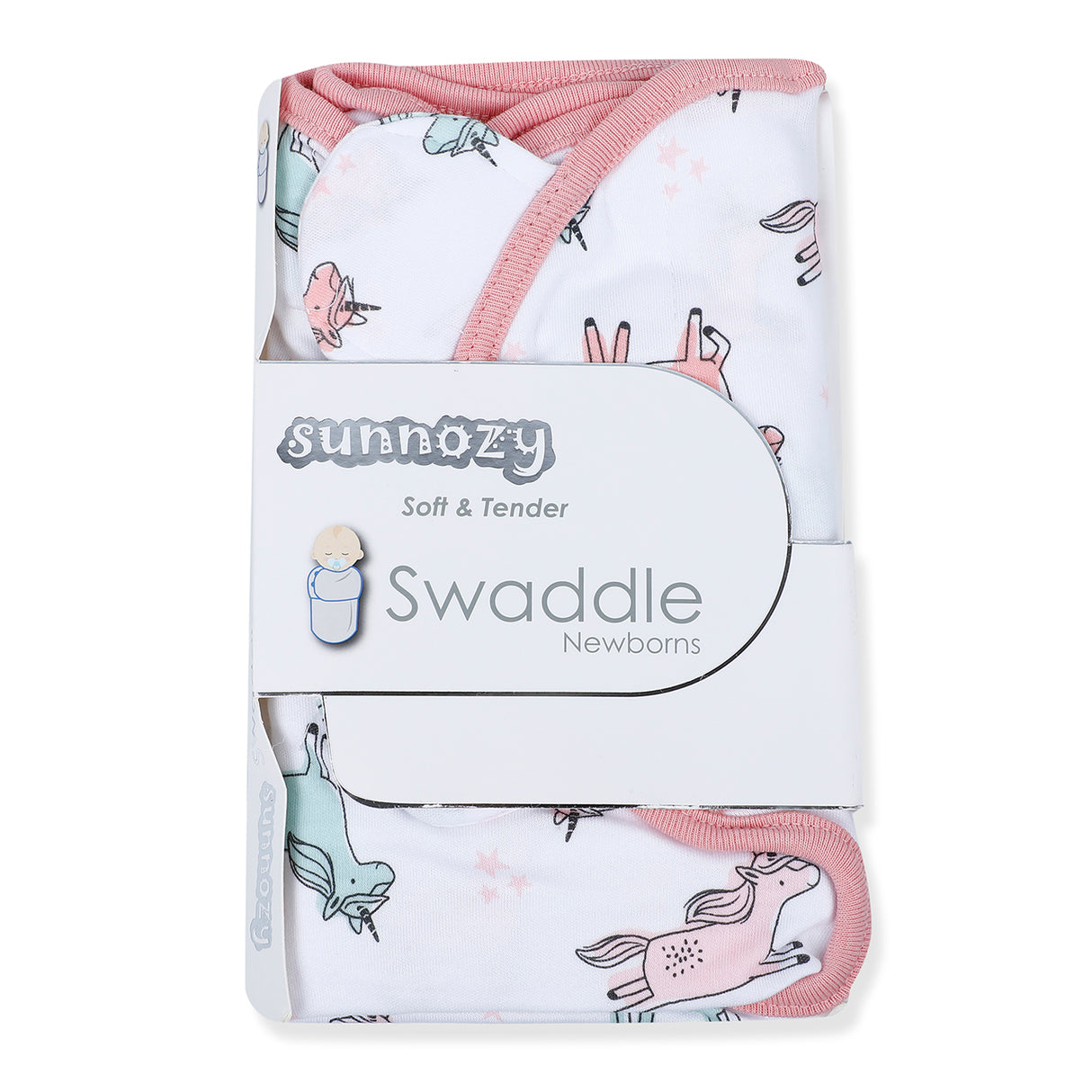 Sunnozy Soft And Comfy Cotton Ready Swaddle