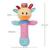 Baby Moo Animal Kingdom Handheld Rattle Toy