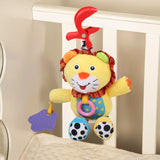 Baby Moo Hanging Pulling Toy With Teether