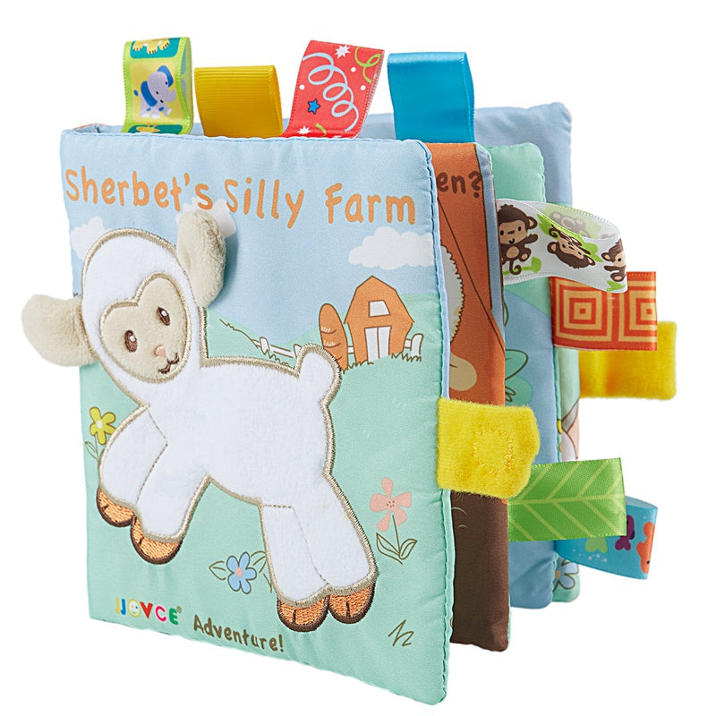 Baby Moo Educational Learning 3D Cloth Book With Rustle Paper