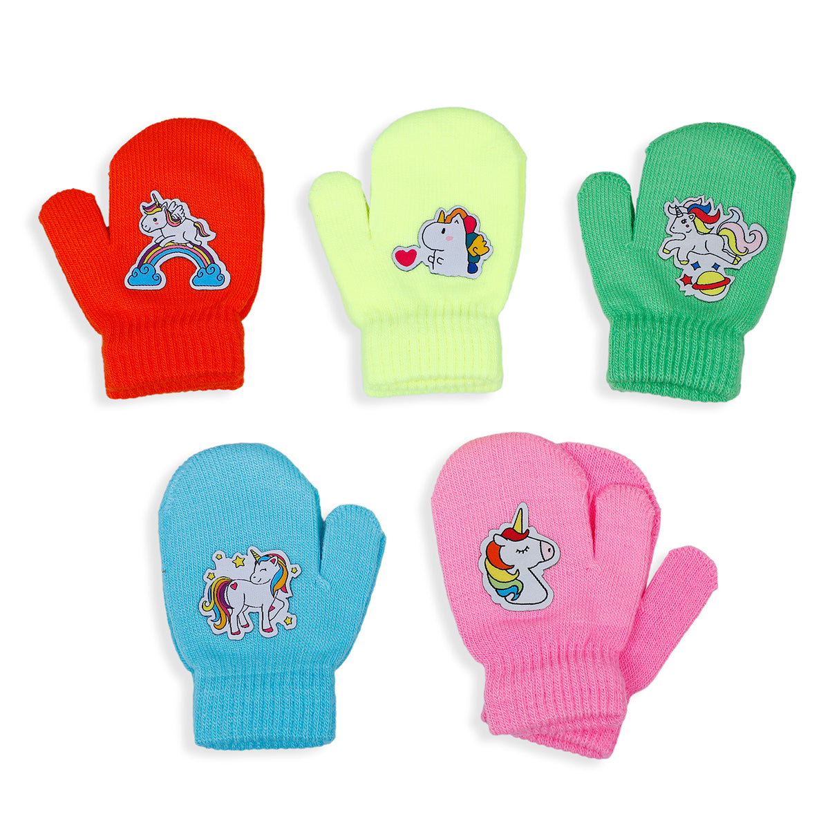 Cartoon Soft Woollen Winter Warm Hand Gloves