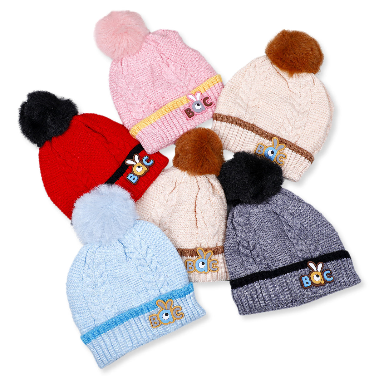 Bunny Soft And Stretchable Woollen Cap