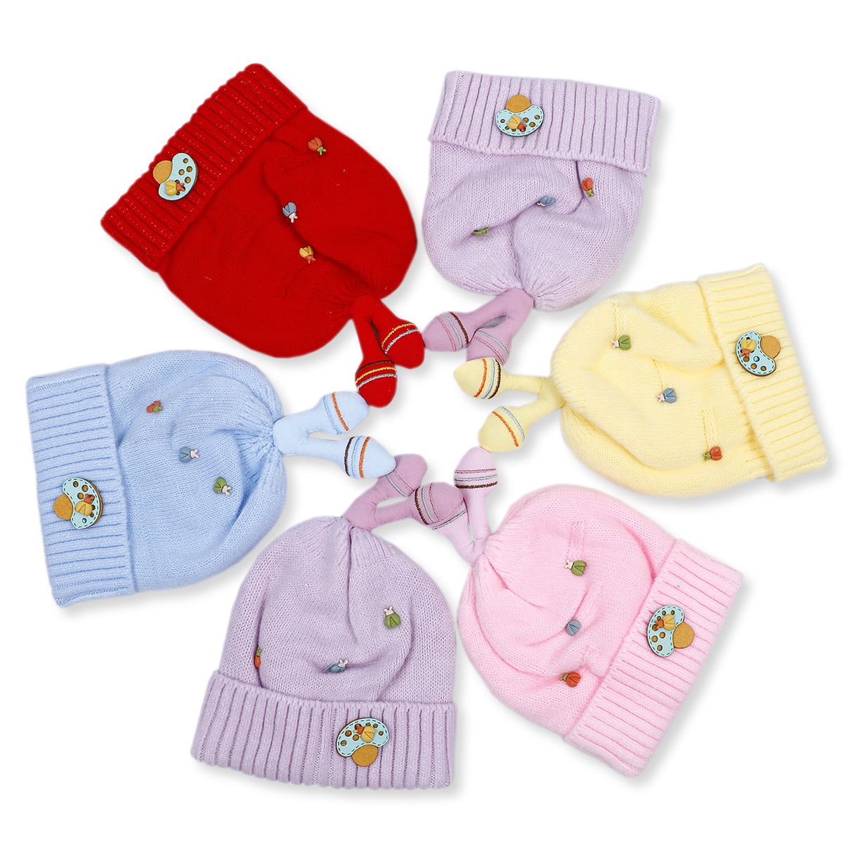 Ice Cream Soft And Stretchable Woollen Cap