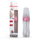 Durable BPA-Free Baby Squeezy Feeding Bottle With Feeding Spoon