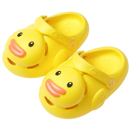 Baby Moo Swimming Duck Waterproof Anti Skid Sling Back Clogs