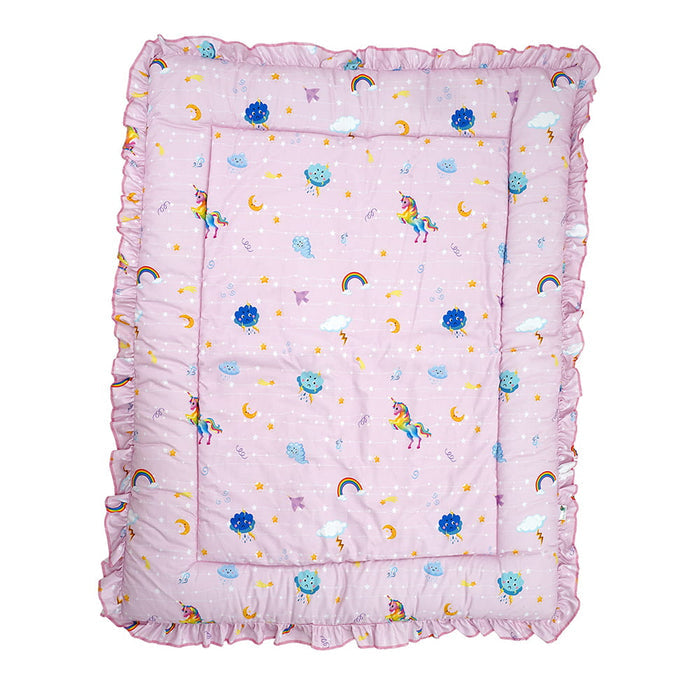 Baby Moo Soft Frill Large Duvet Quilt