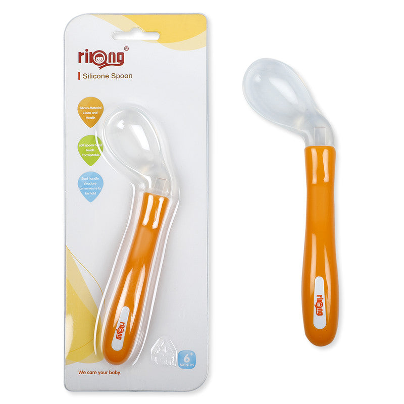 Easy Grip Bend Structured Baby Feeding Spoon