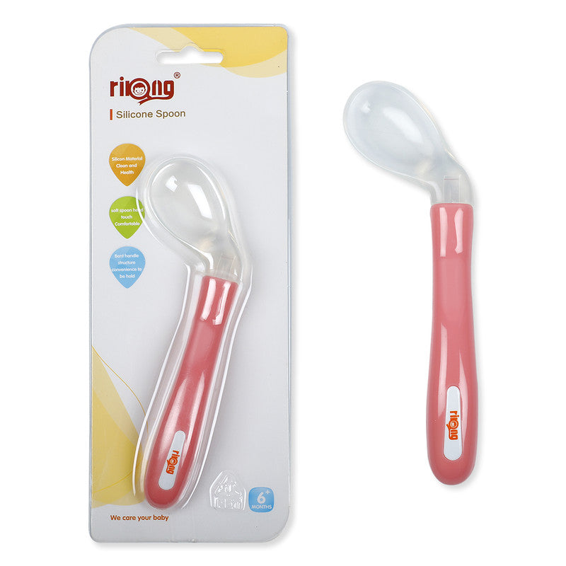 Easy Grip Bend Structured Baby Feeding Spoon