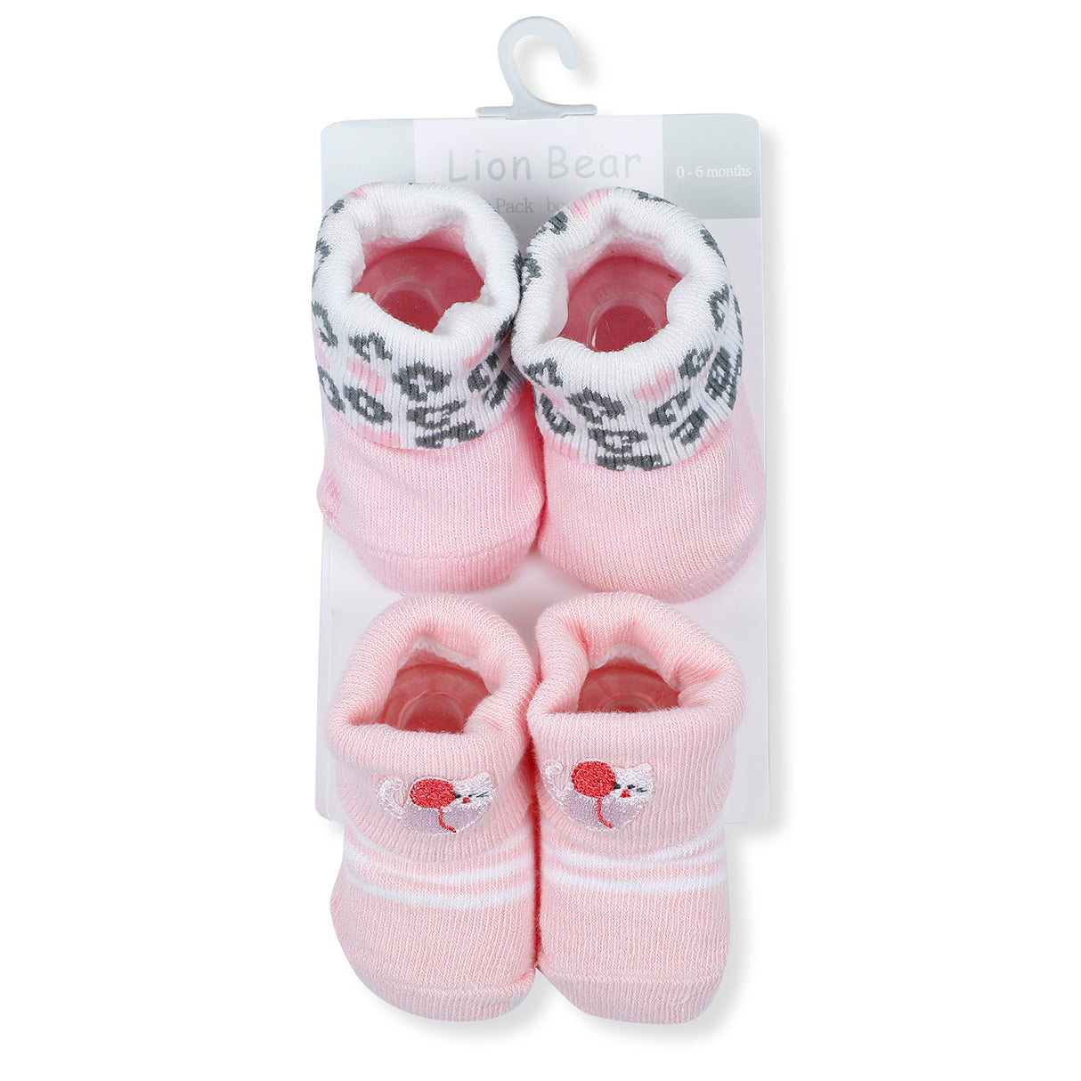 Newborn Breathable Cozy Infant Pack Of 2 Cotton Socks