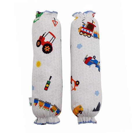 Baby Moo 2 Pcs Velvet Large Bolster Set