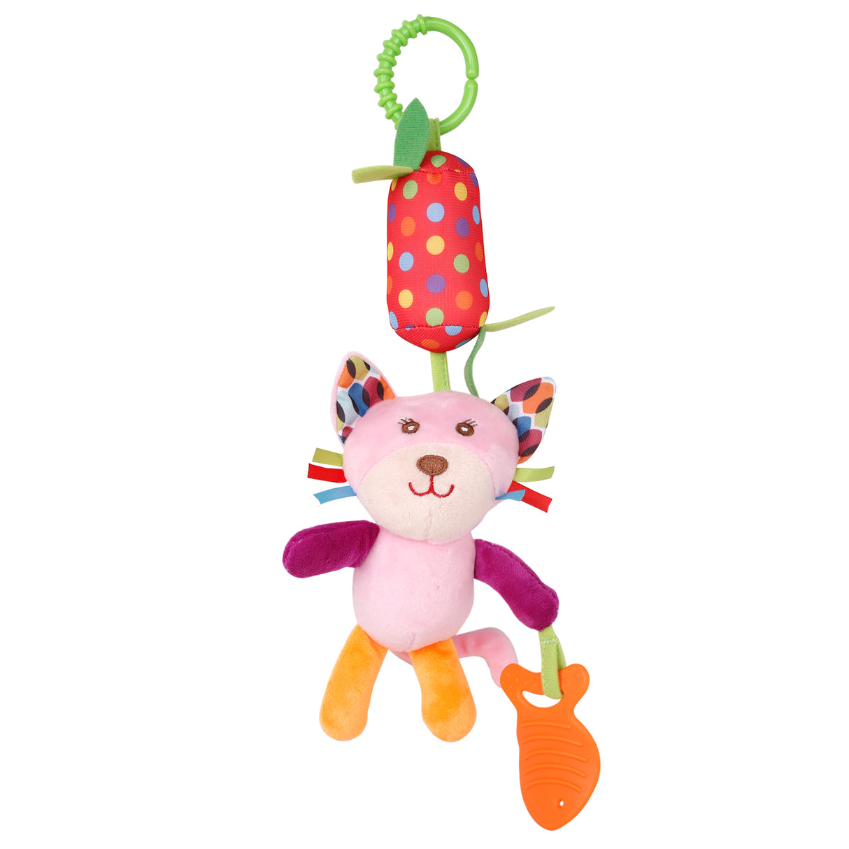 Baby Moo Hanging Toy / Wind Chime With Teether