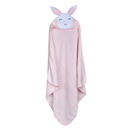 Baby Moo Bathing Terry Cotton Hooded Towel