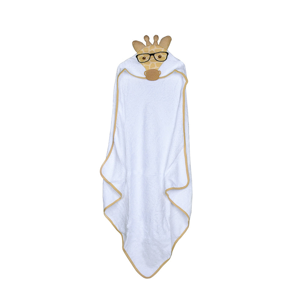 Baby Moo Bathing Terry Cotton Hooded Towel