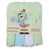 EBERRY Soft And Cozy Towel & Wash Cloth Set