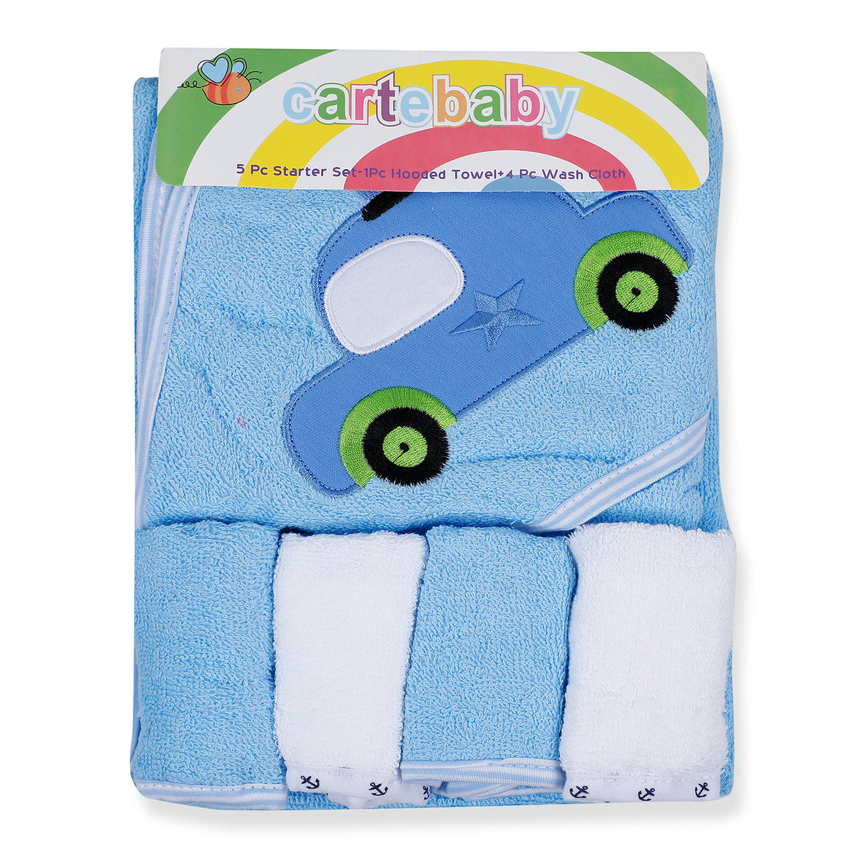 Carte Baby Soft And Cozy Towel & Wash Cloth Set