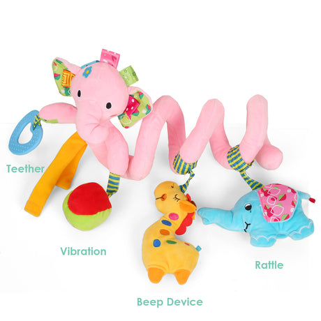 Baby Moo Pram And Crib Spiral Toy