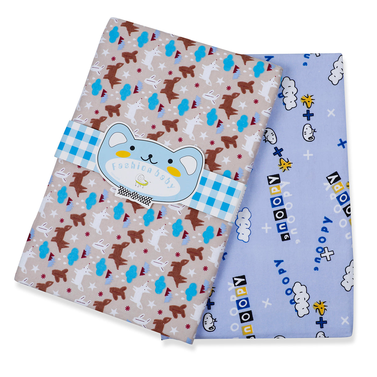 Fashion Baby Soft And Comfort Pack Of 2 Cotton Flalin Wrapper