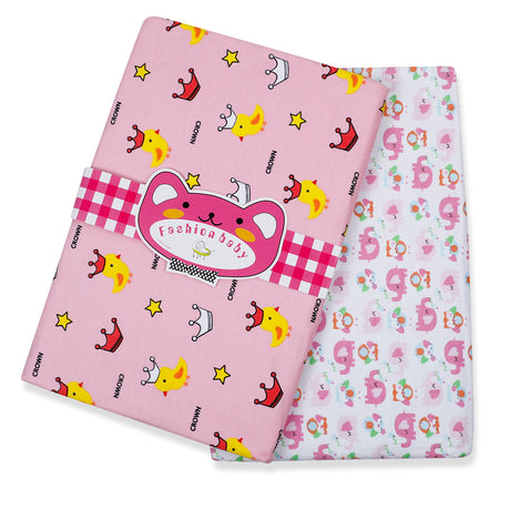 Fashion Baby Soft And Comfort Pack Of 2 Cotton Flalin Wrapper