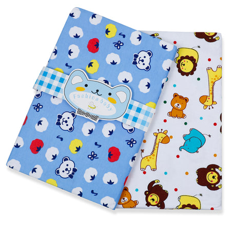 Fashion Baby Soft And Comfort Pack Of 2 Cotton Flalin Wrapper