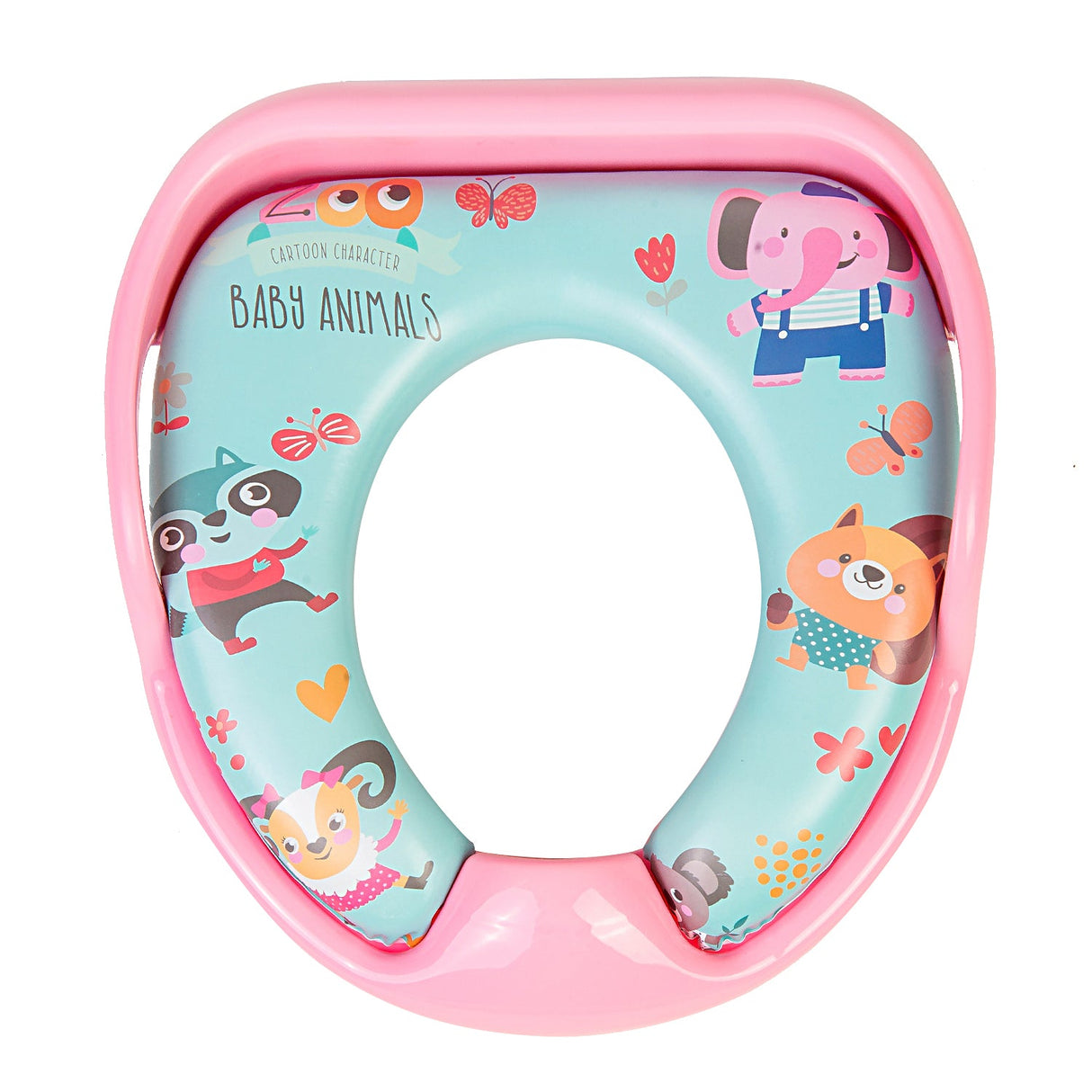 Baby Moo Potty Seat With Handle And Back Support